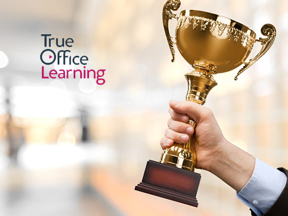 True Office Learning Wins Gold Brandon Hall Award for Best Advance in  Learning Measurement